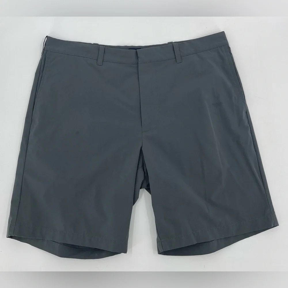 J. Crew Shorts‎ Charcoal Grey Tech Flex Stretch AL096 Men's Size 36 8.5” Inseam
